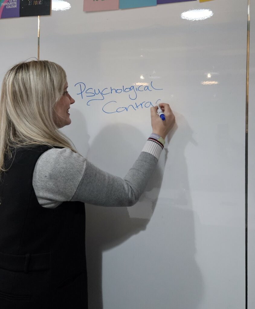 Gemma delivering HR & Employment Law training