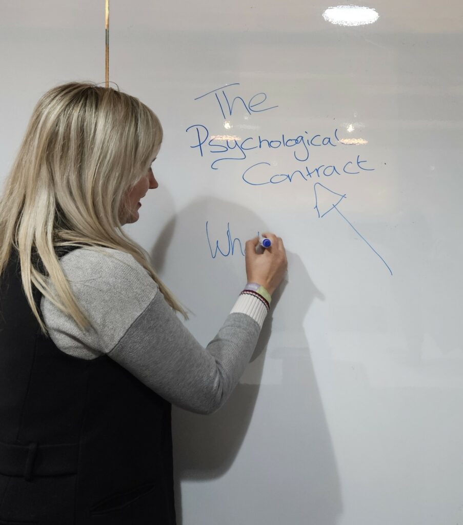 Gemma delivering HR & Employment Law training