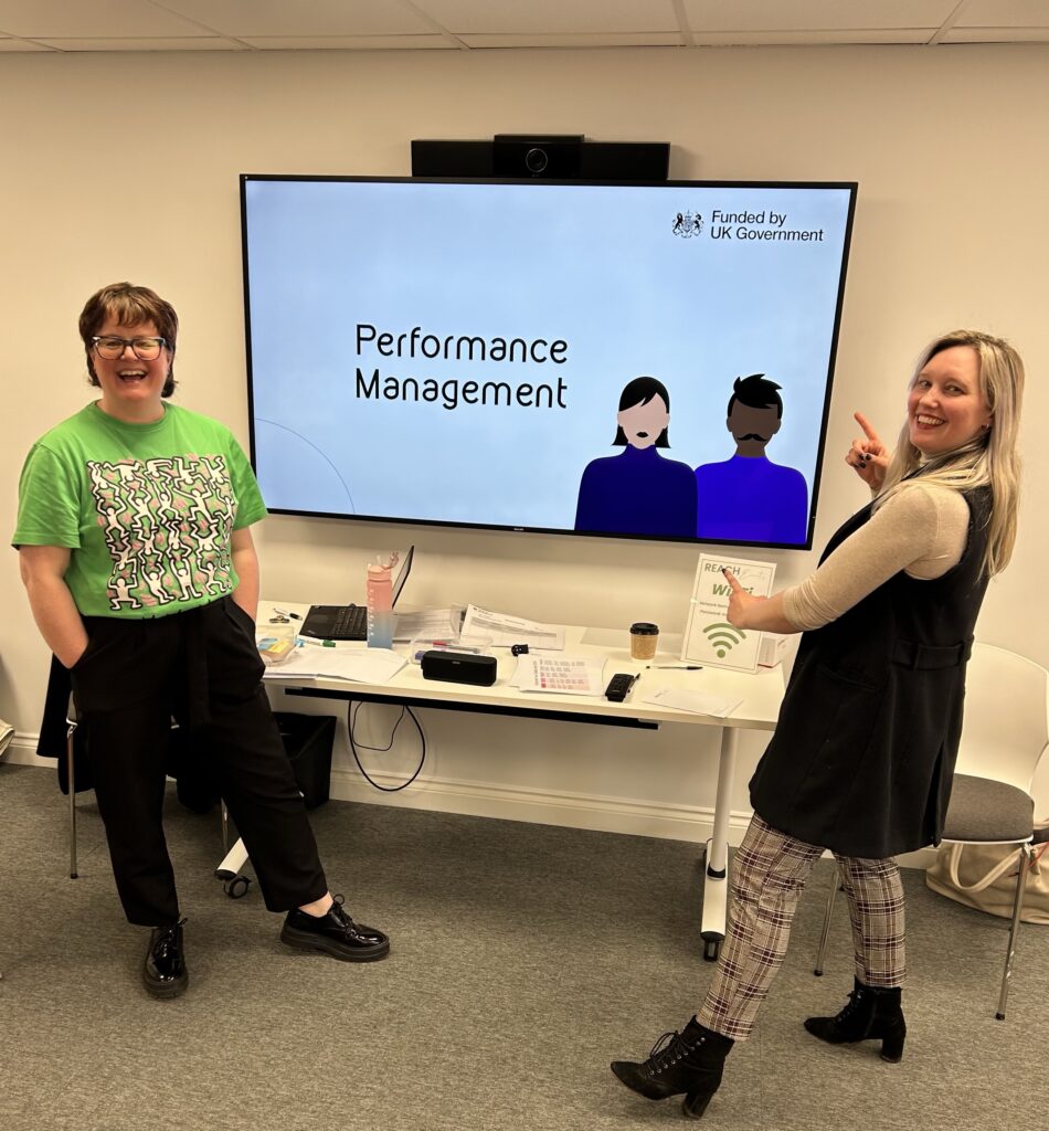 Gemma delivering HR & Employment Law training